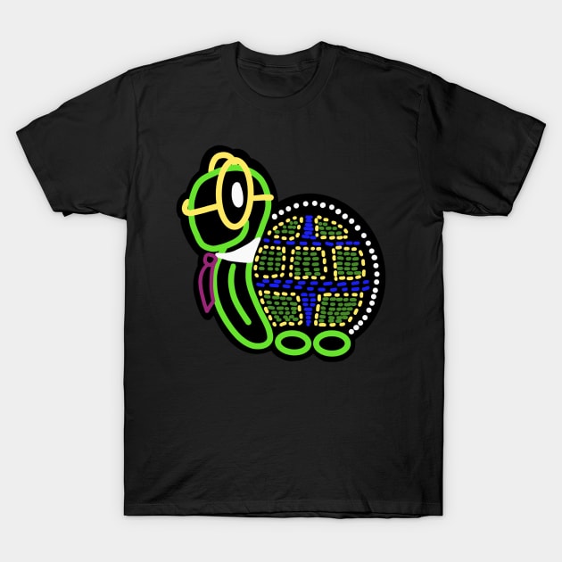 Main Street electrical parade turtle with Glasses T-Shirt by lyndsiemark